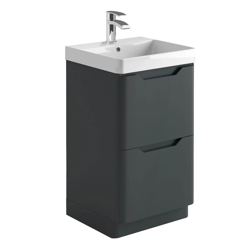 Lancia Ella 500 Anthracite Vanity Unit