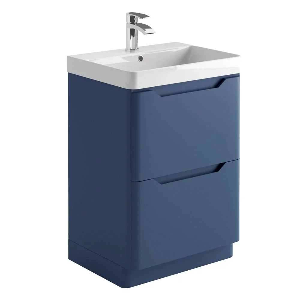 Lancia Ella 600 Twighlight Blue Vanity Unit