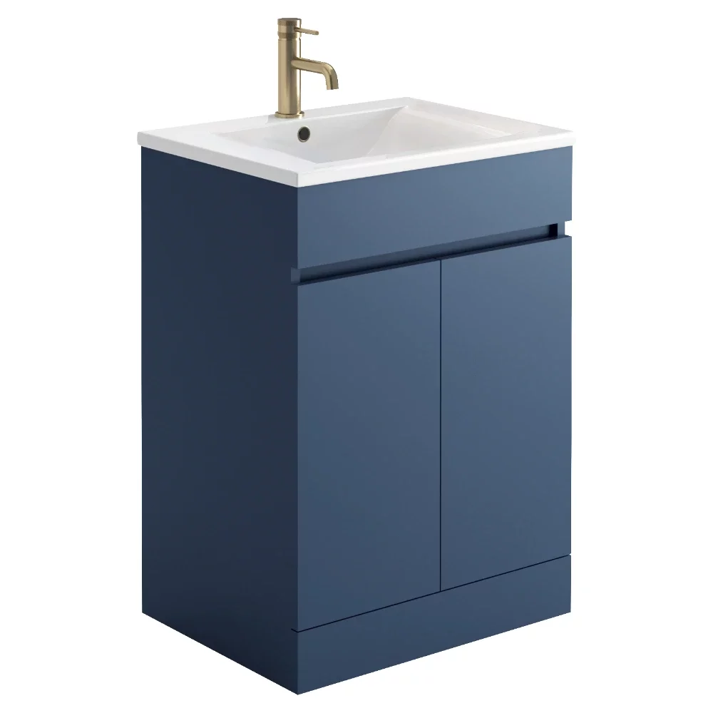 Lancia Empire 600 Floor Standing Vanity Unit Twilight Blue