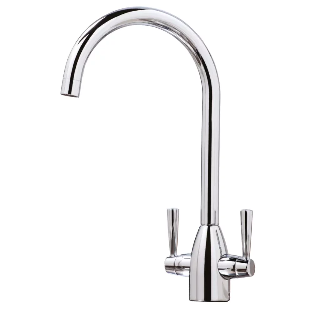 Lancia Marlo Monobloc Kitchen Mixer Tap - Chrome 
