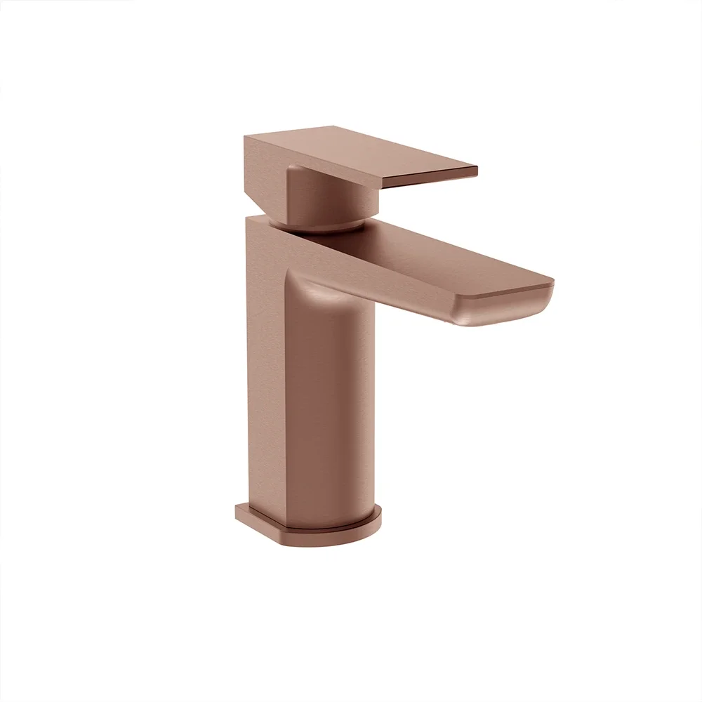 Lancia Muro Brushed Bronze Basin Mono Mixer Tap