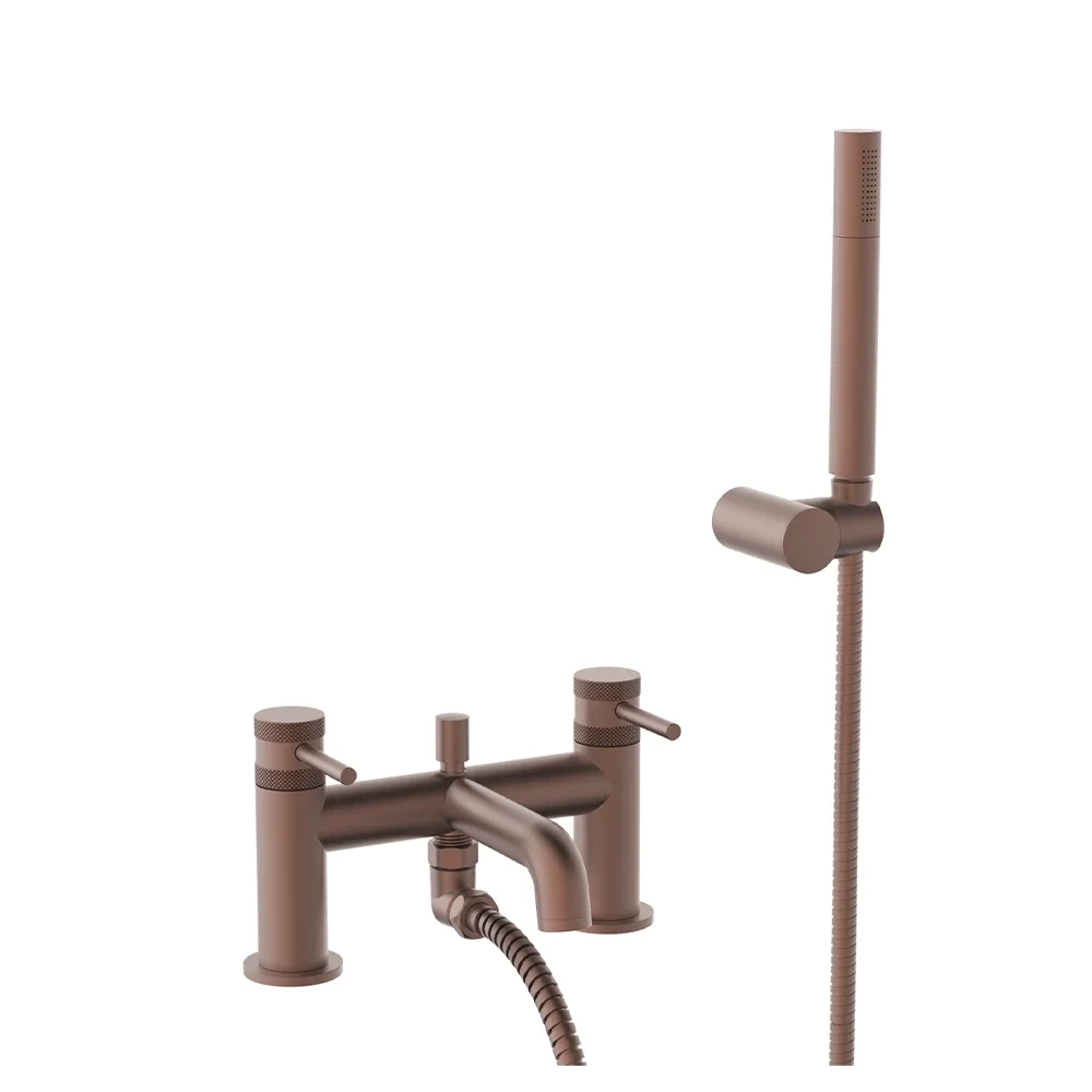 Lancia Score Brushed Bronze Bath Shower Mixer Tap