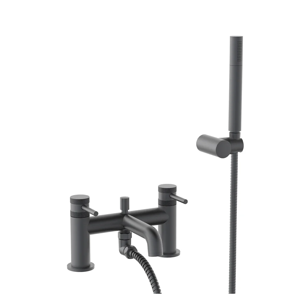 Lancia Score Gunmetal Bath Shower Mixer Tap