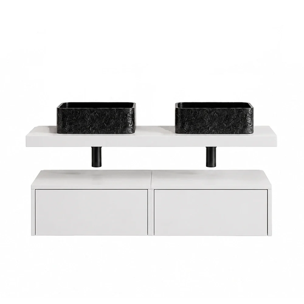 Lancia Shelph Matt White 1200 x 500mm Basin Vanity Shelf