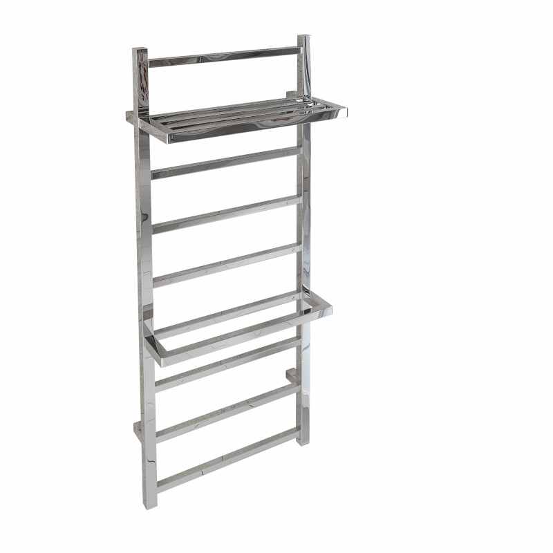 Launton Chrome Towel Rail 1200 x 600mm - Eastbrook