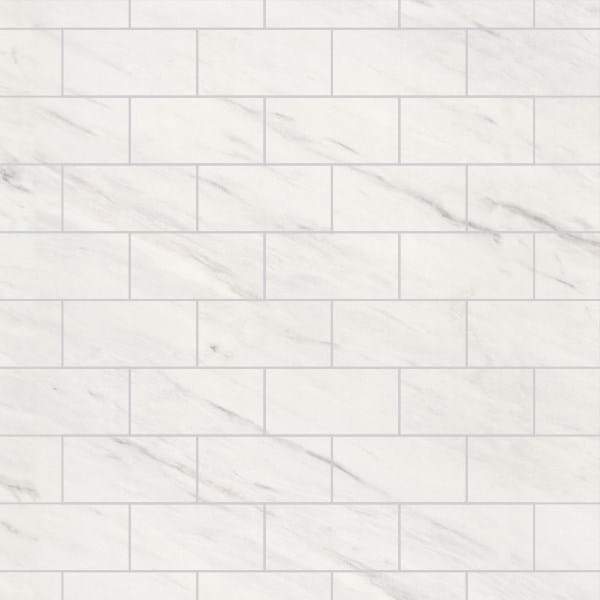 Multipanel Levanto Marble Metro Tile Effect Shower Board