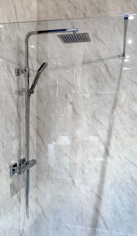 Grey Marble MEGAboard 1m Wide PVC Wall Panels