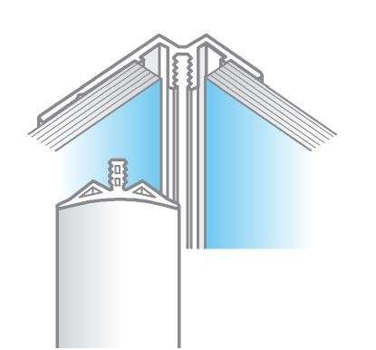 Mermaid 2 Part Internal Corner Trim - 2400mm