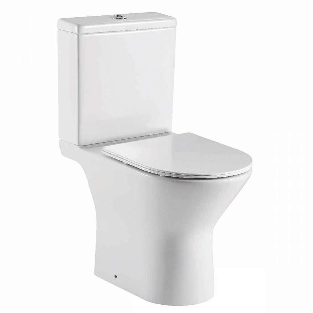 Scudo Middleton Open Back Toilet & Soft-Close Seat 