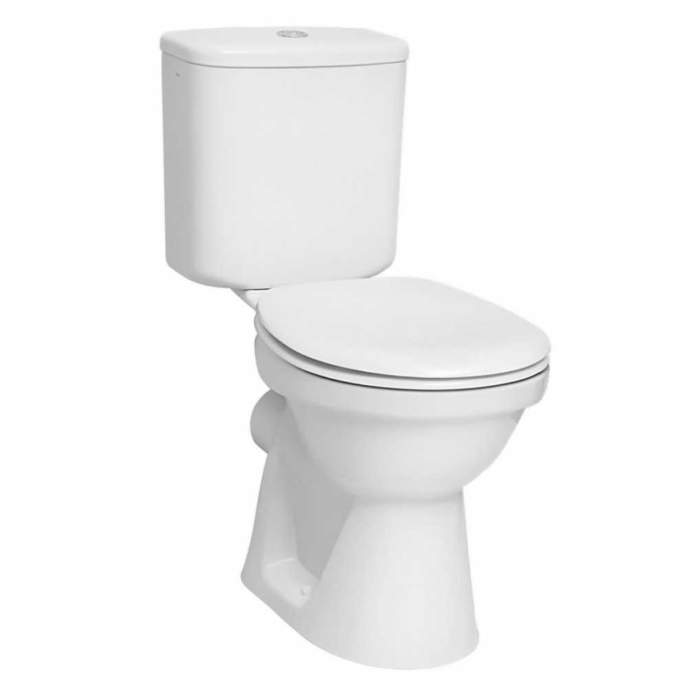 VitrA Milton Close Coupled Toilet Inc Cistern & Seat - 5111WH