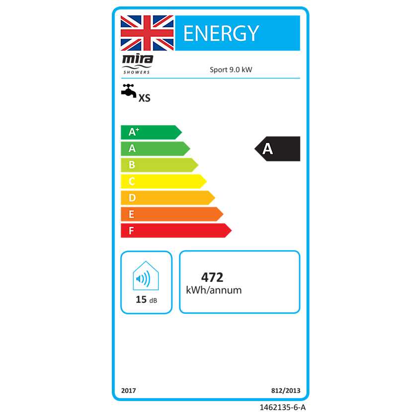 Mira Sport 9.0kw Electric Shower, 1.1746.002