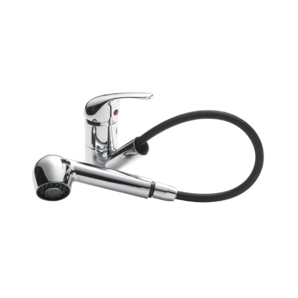 Eon Mono Pull-Out Kitchen Mixer Tap - Nuie