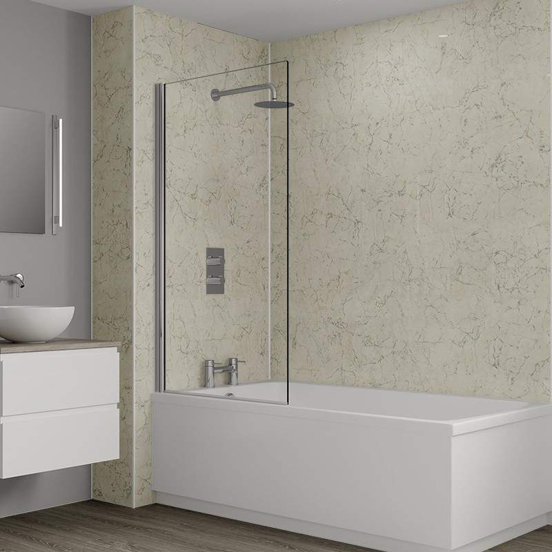Multipanel Grey Marble Shower Panels Rubberduck Bathrooms