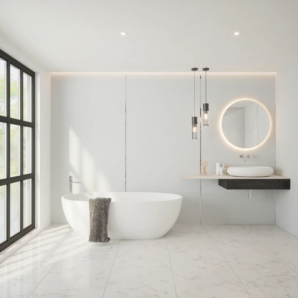 Nuance Fusion Ash Grey Panel from Bushboard