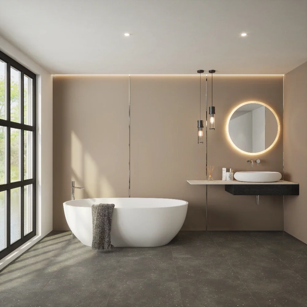 Nuance Fusion Storm Cloud Panel from Bushboard