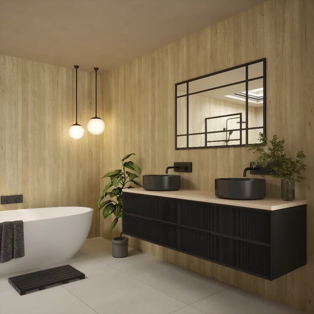 Nuance Warm Plaster 3000 x 360mm Laminate Worktop