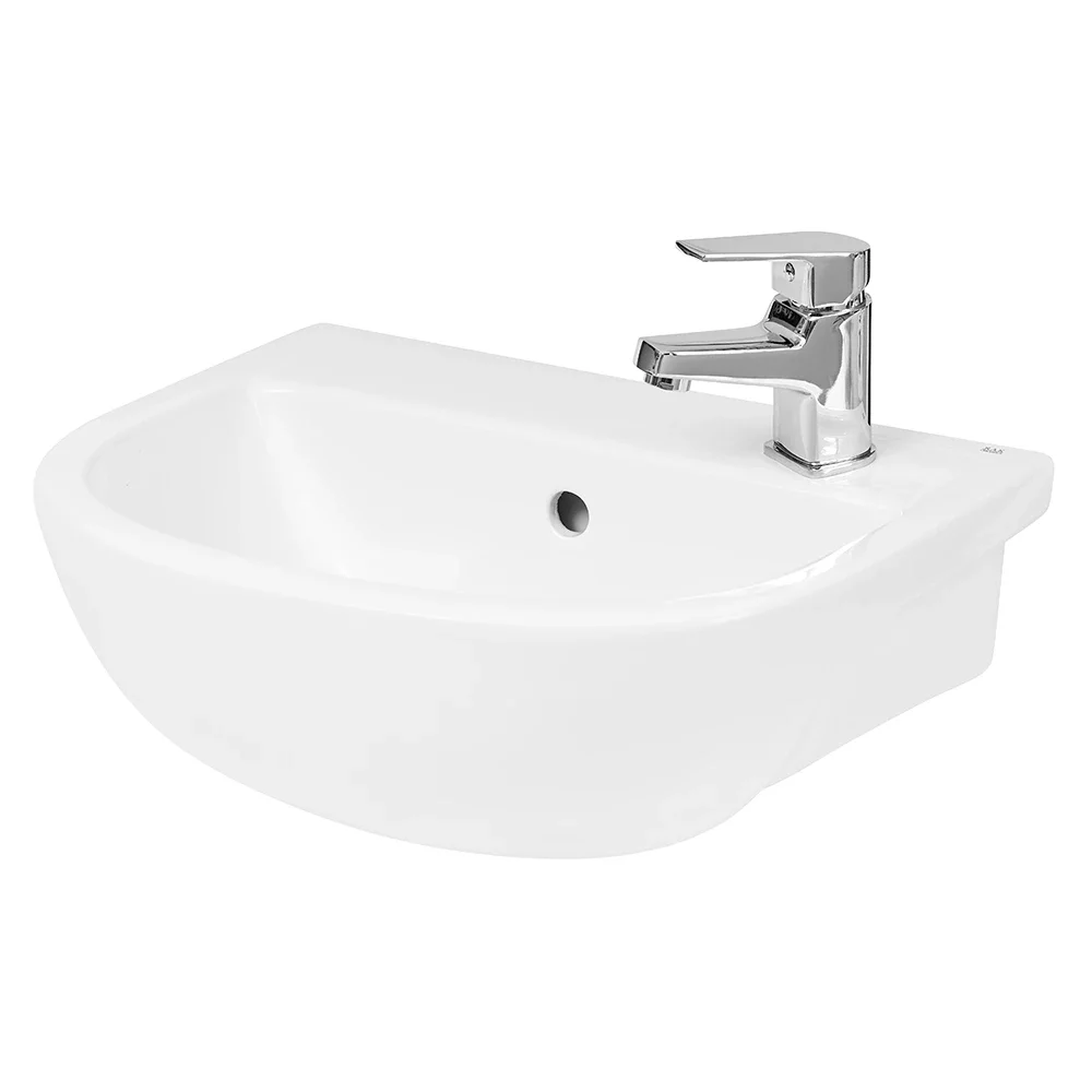 Nuie 400mm Ceramic Semi Recessed Basin