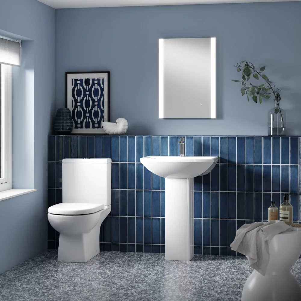 Nuie Assemlby 600mm Basin & Pedestal