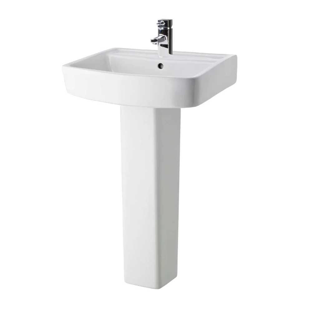 Nuie Bliss 520mm Basin & Pedestal