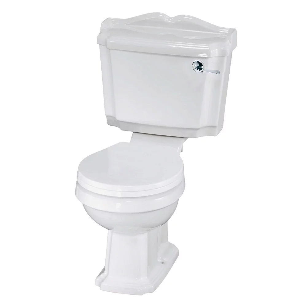 Nuie Legend Close Coupled Traditional Toilet & Seat