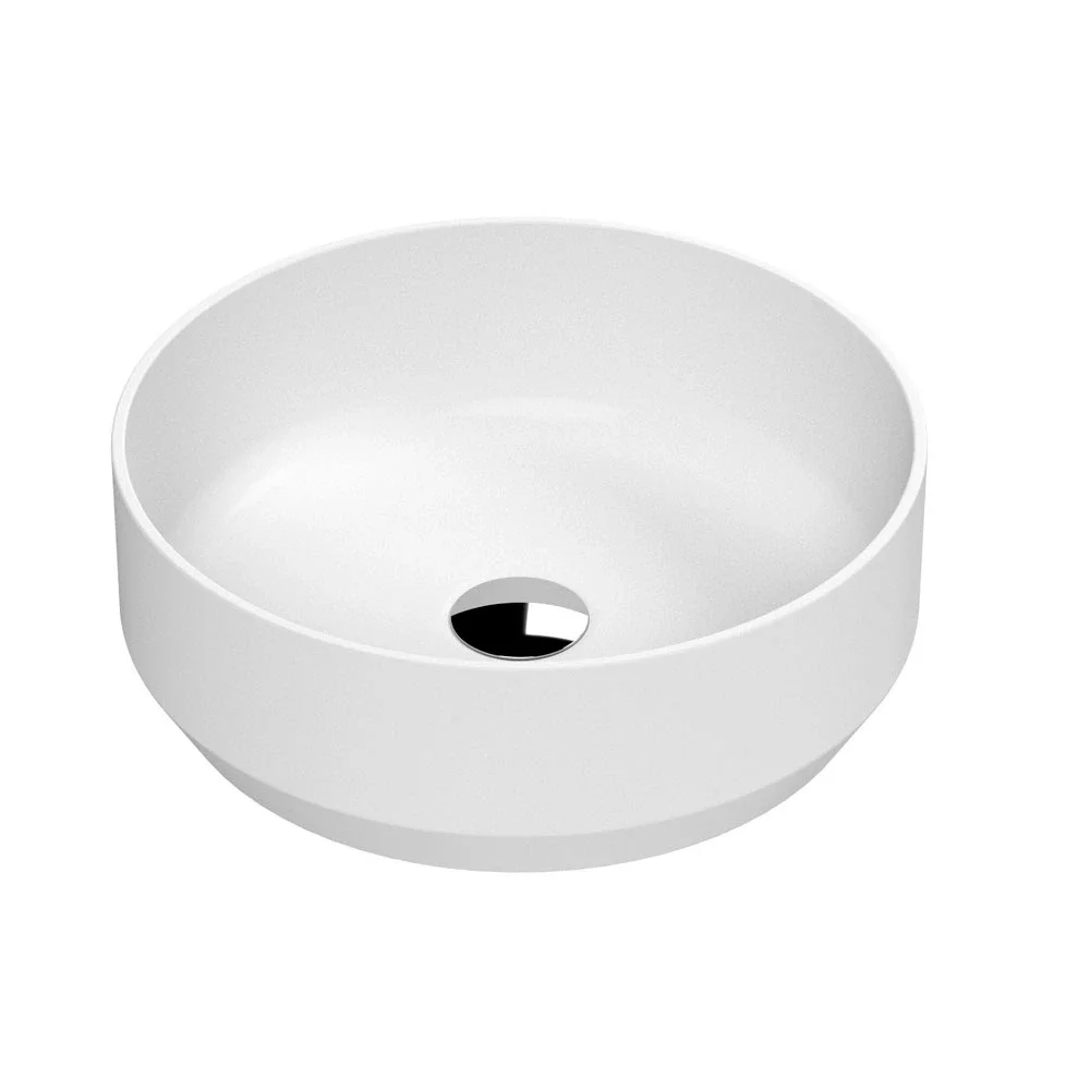 Nuie Luxe Round Vessel 350mm Countertop Basin