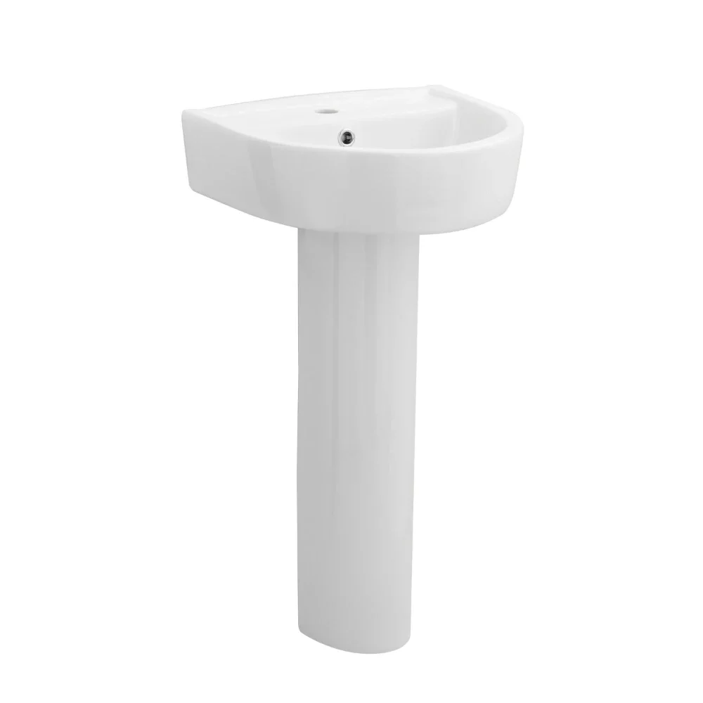 Nuie Provost 420mm Basin & Pedestal