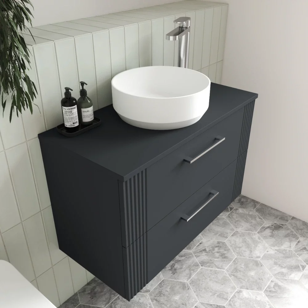 Nuie Round Vessel 350mm Countertop Basin