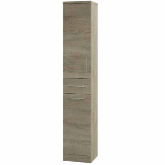Frontline Tall Unit 350mm Oak Finish