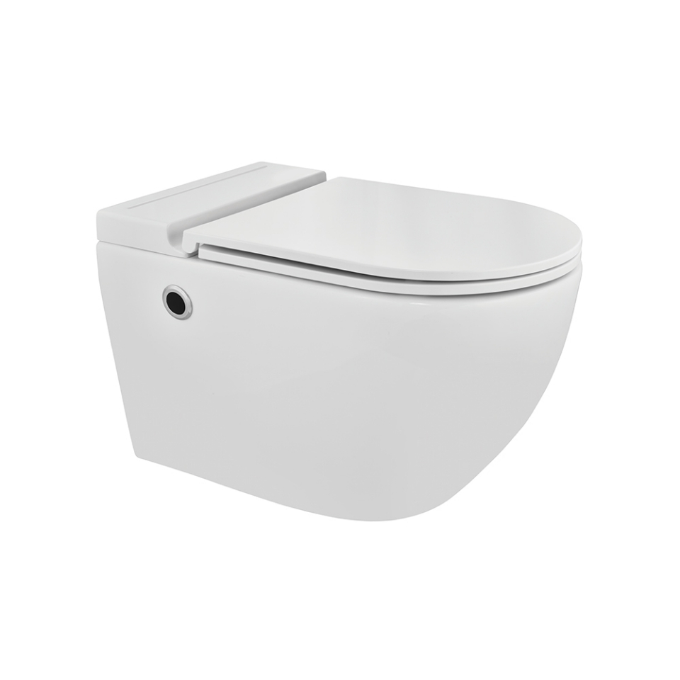 Jaquar 360x580MM Tankless Wall Hung Toilet With Touch Free & Sensor Flushing