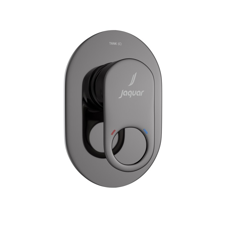 Jaquar Ornamix Concealed Manual Single Outlet Valve - Black Chrome