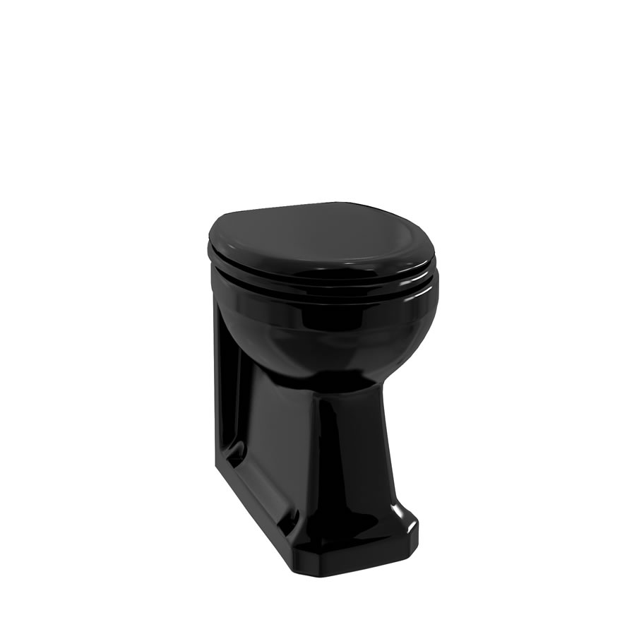 Burlington Jet Back To Wall Pan - Jet Black
