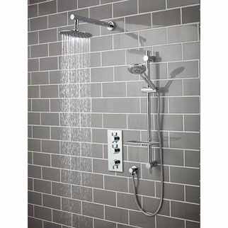 Frontline Round Triple Concealed Shower Valve Kit 4
