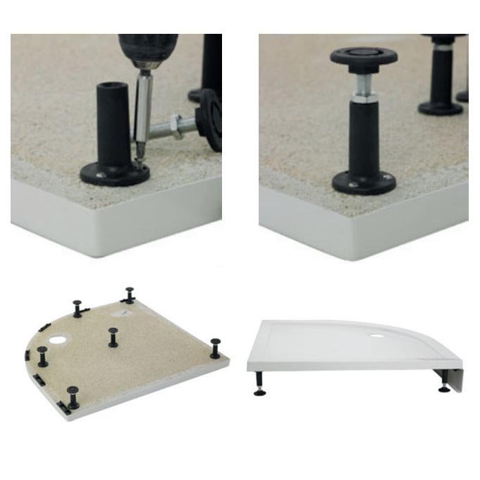 1400 x 800 WalkIn Shower Tray by Nuie FREE Waste