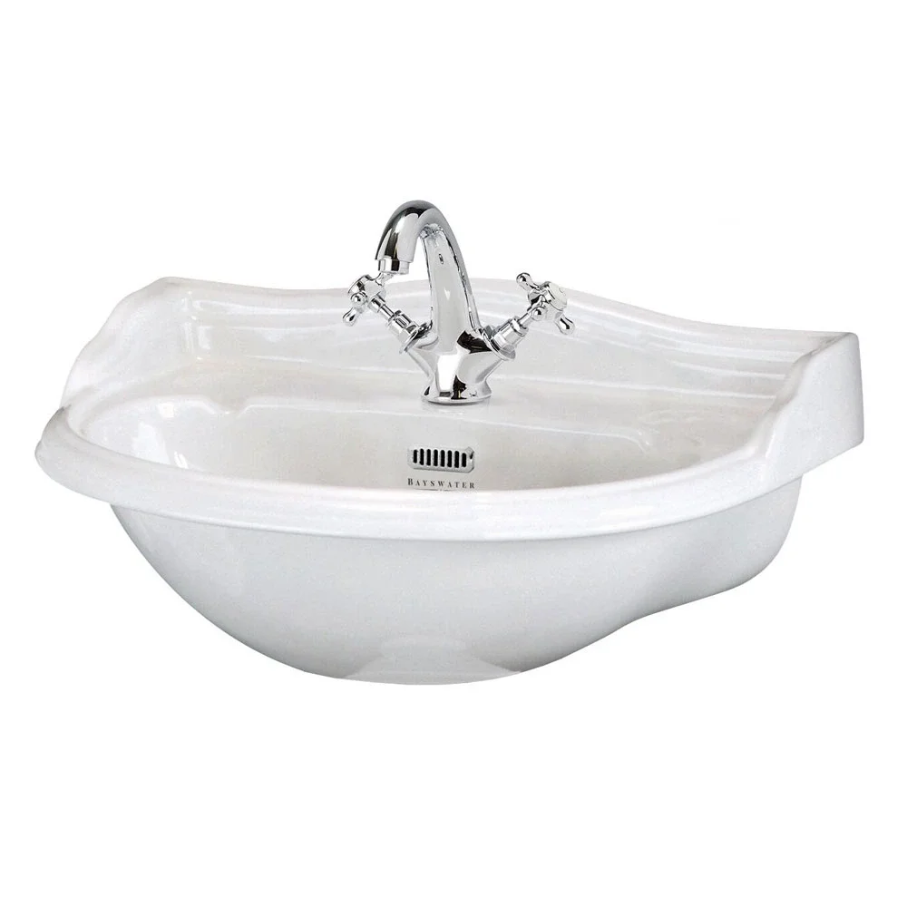 Bayswater Porchester 600mm 1 Tap Hole Basin