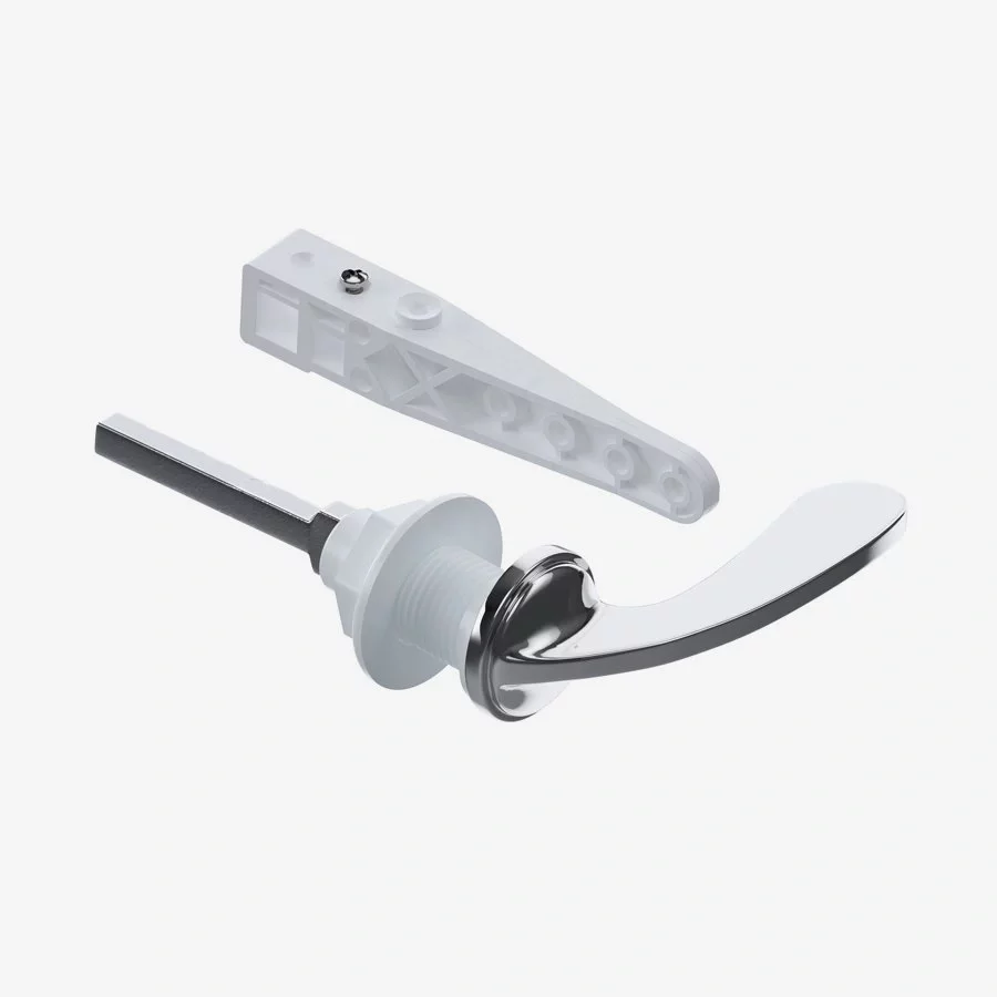 Viva Sanitary 1/2 Inch E Type Chrome Toilet Handle Kit