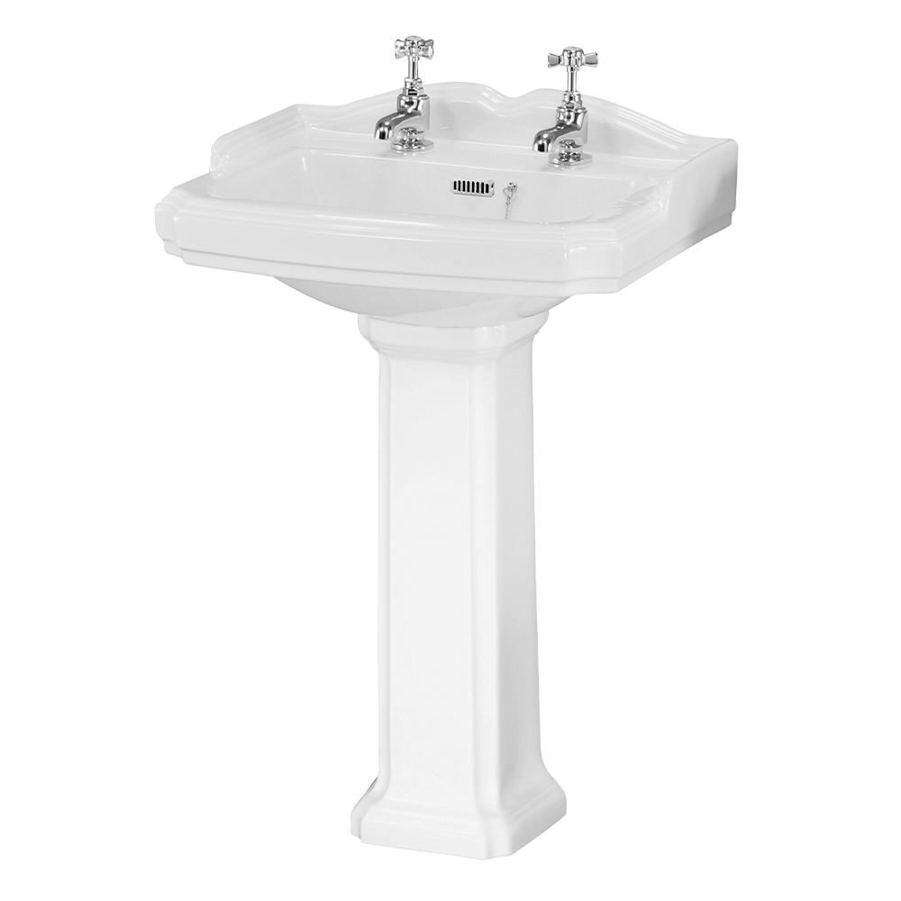 Nuie Legend 590mm Basin & Pedestal