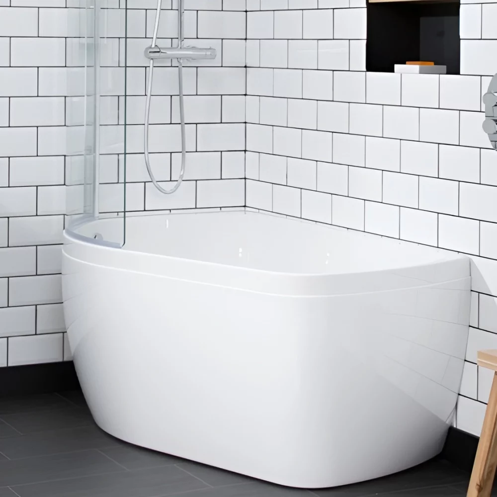 Carron Profile 1500 x 900 Shower Bath - 5mm