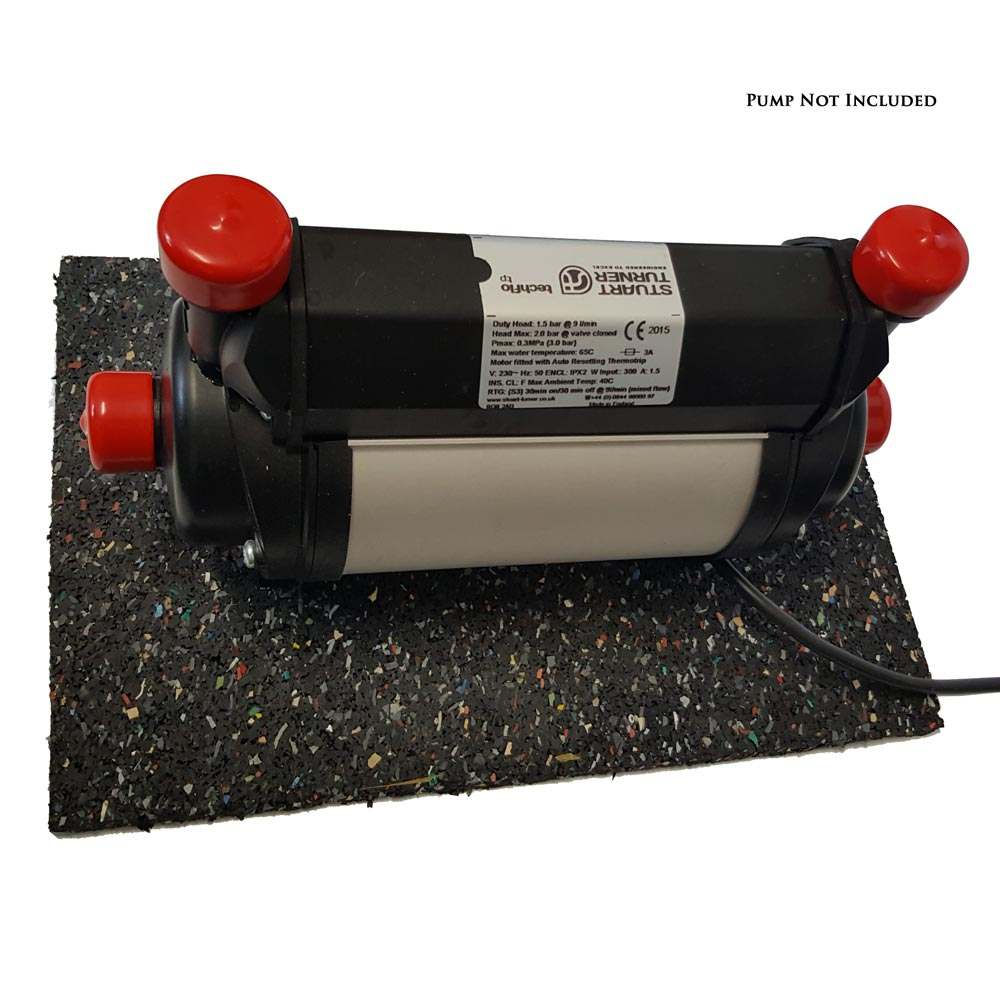 Shower Pump Anti Vibration, Noise Reduction Mat, Reduce Shower Pump Noise