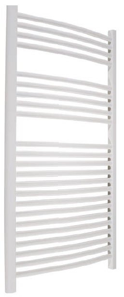 Abacus Elegance Radius Towel Rail 1700 x 600mm - White