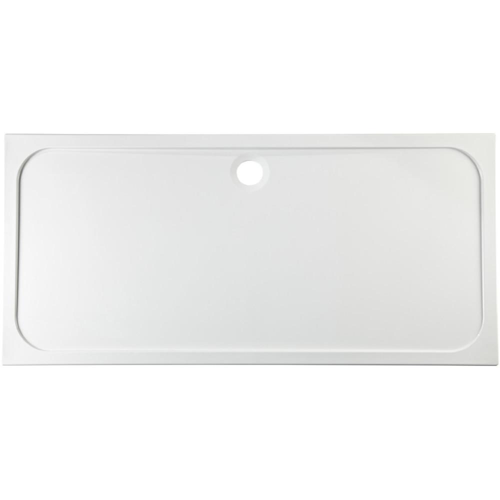 Deluxe 1800 x 800mm Rectangular Tray & Free Chrome Waste