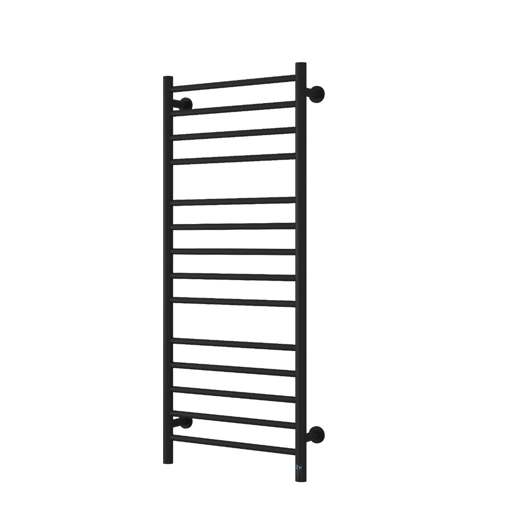 Reina Arnage 1200 x 500mm Matt Black Bathroom Electric Towel Radiator