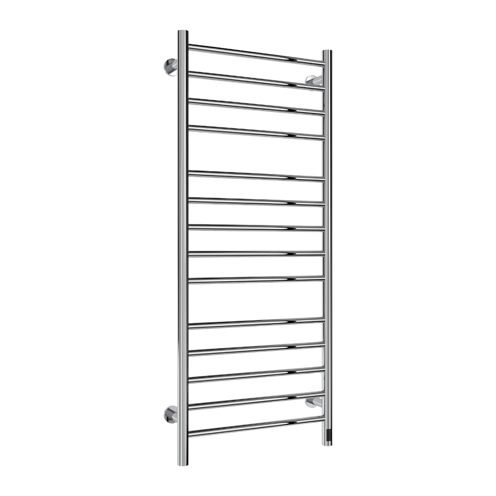 Reina Arnage 1200 x 500mm Polished Stainless Steel Bathroom Electric Towel Radiator
