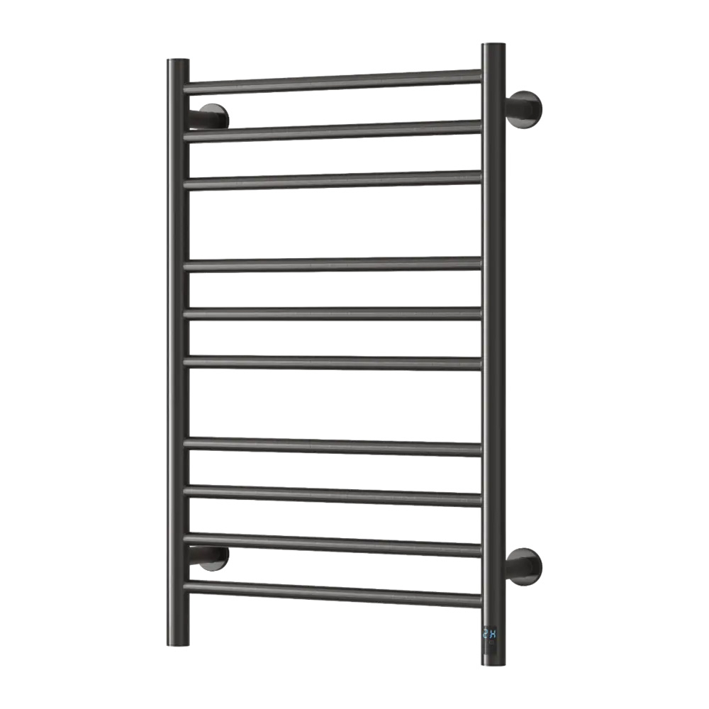 Reina Arnage 800 x 500mm Gun Metal Bathroom Electric Towel Radiator