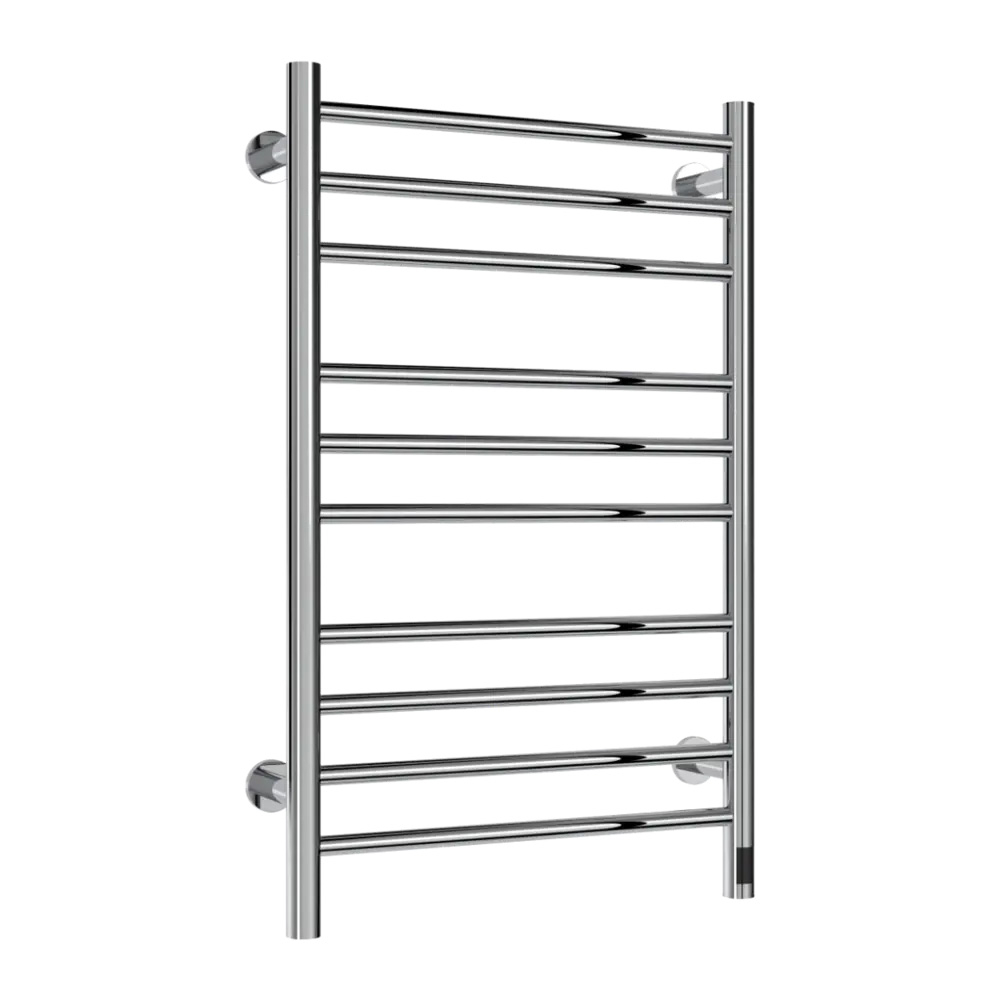 Reina Arnage 800 x 500mm Polished Stainless Steel Bathroom Electric Towel Radiator