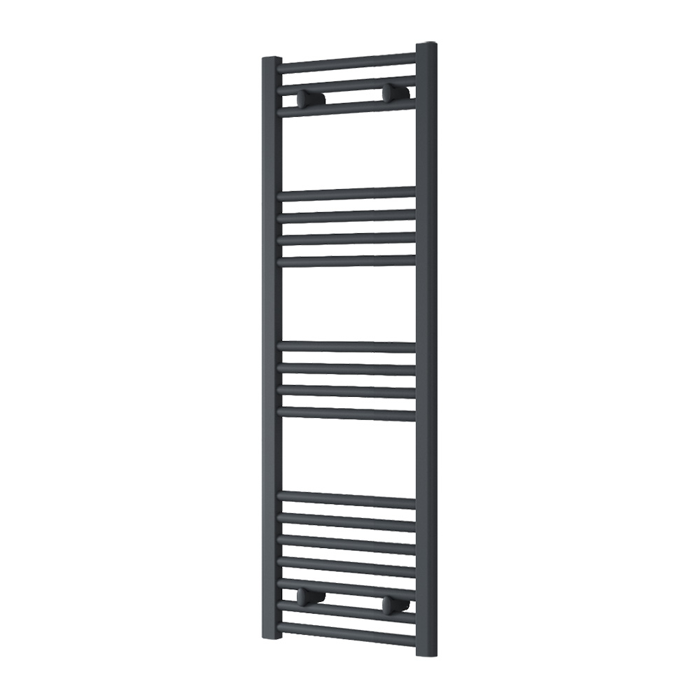 Reina Capo Anthracite 1200 x 400mm Flat Electric Radiator