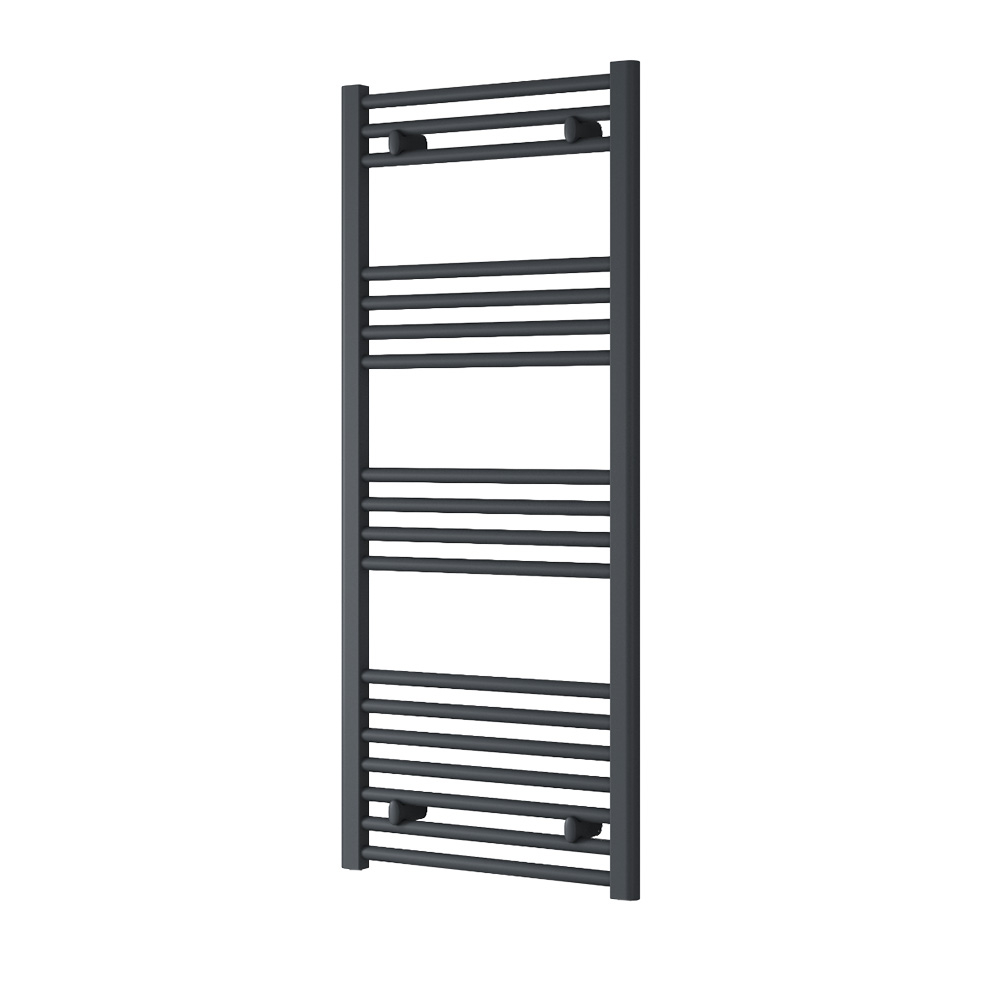 Reina Capo Anthracite 1200 x 500mm Flat Electric Radiator