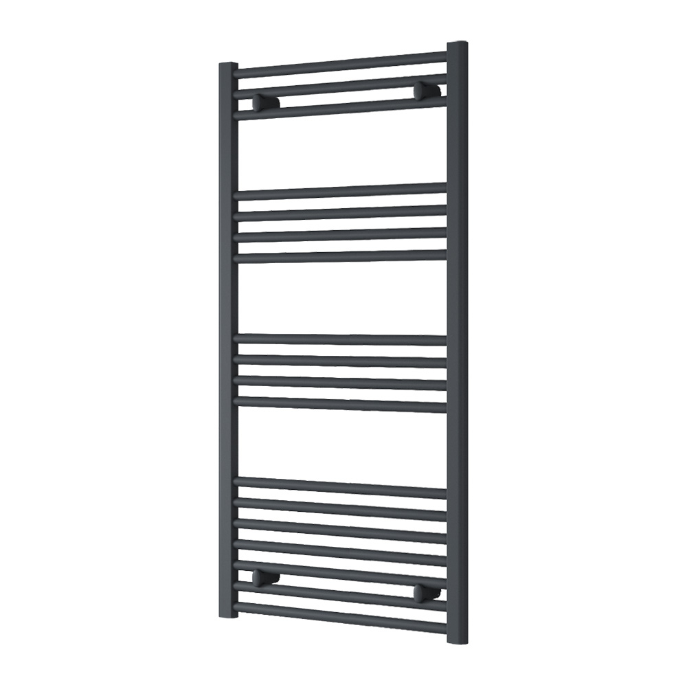 Reina Capo Anthracite 1200 x 600mm Flat Electric Radiator