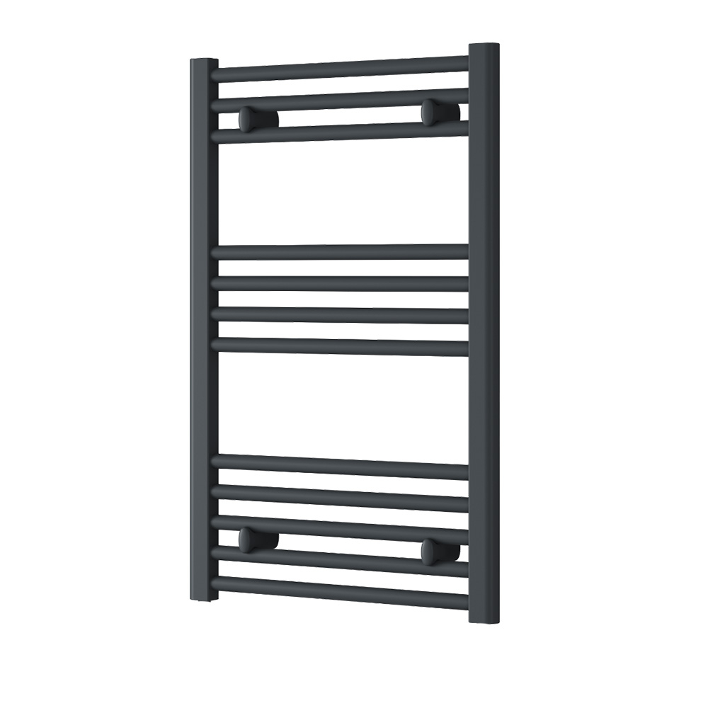 Reina Capo Anthracite 800 x 500mm Flat Electric Radiator