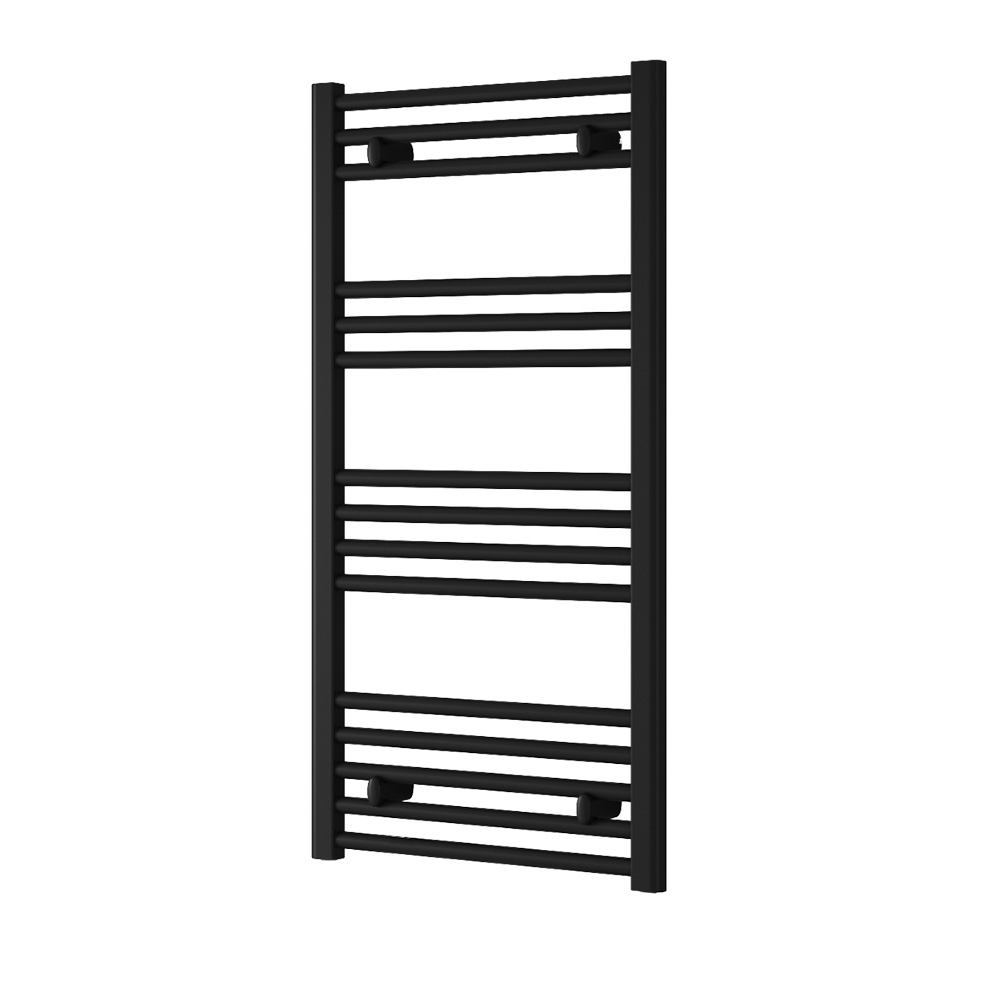 Reina Capo Black 1000 x 500mm Flat Electric Radiator