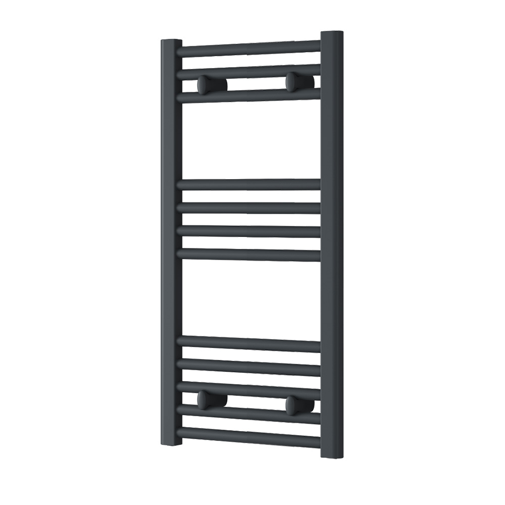 Reina Capo Anthracite 800 x 400mm Flat Electric Radiator
